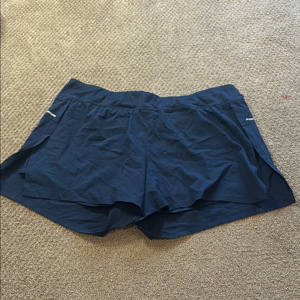 Avia Women's Athletic Shorts - Navy Blue